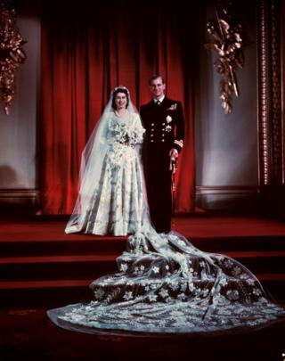 Wedding of Queen and Duke of Edinburgh, 1947