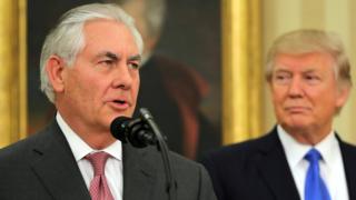 Тиллерсон и Трамп