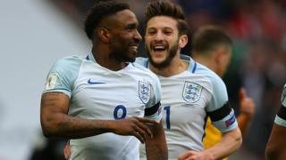 Jermain Defoe, l'auteur du premier but anglais contre la Lithuanie dimanche