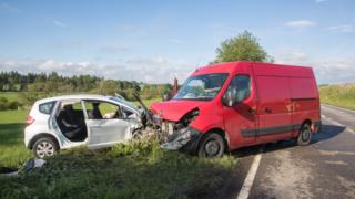 A96 crash