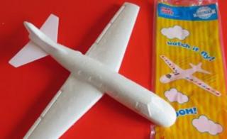 Polystyrene plane