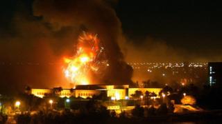 Bombardeio em Bagdá