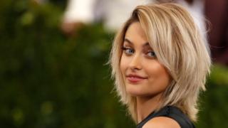 Paris Jackson recently attended the Metropolitan Museum of Art's annual Met Gala in New York City - she is picture turning her head to the camera