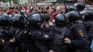 Митинг на Тверской