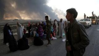 Kiyasi ya nuna akwai 'yan IS guda 5,000 a rabe a birnin na Mosul
