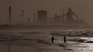 The steelworks