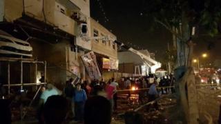 محل حادثه در شیراز