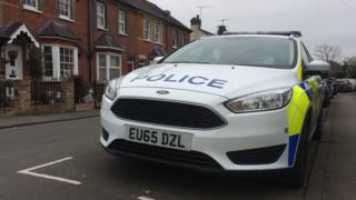 Police near scene where bodies found in Brentwood