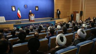 حسن روحانی در مراسم "تجلیل از خادمان قرآنی"
