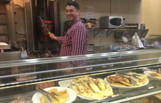Syrian restaurant owner Mohidyn Oudstwani in Rome