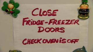 There are signs all over Danny Brown's house to remind him to complete household tasks