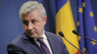 Romanian Justice Minister Florin Iordache. Photo: 9 February 2017