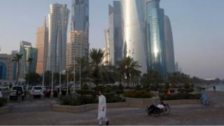 العاصمة القطرية الدوحة