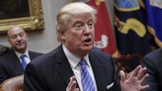 US President Donald Trump