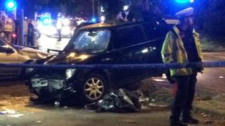 Picture of scene taken by Toby Diamond
