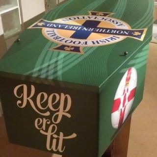 One of the coffin designs supplied by Eco coffins direct based in Scarva