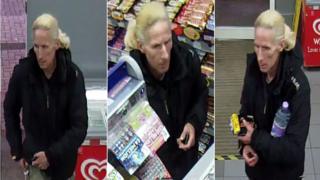 CCTV footage of Lisa Lacey