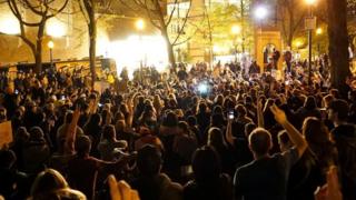 Protest in Oregon