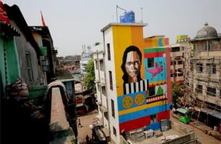 সোনাগাছি রেড লাইট এলাকার একটি সাধারণ চিত্র