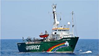 The Arctic Sunrise ship
