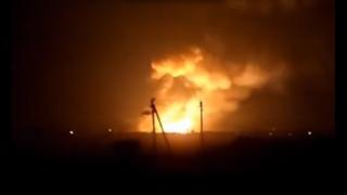 Maelfu wahamishwa baada ya mlipuko kwenye ghala la silaha Ukraine