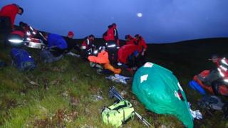 Dundonnell MRT on a shout on Sunday