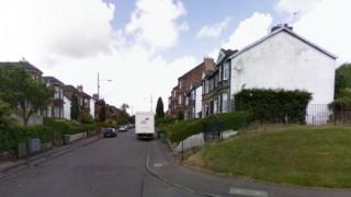 Hillend Road, near its junction with Eriboll Crescent