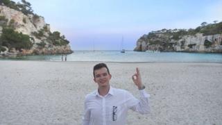 Joe Furness in Menorca