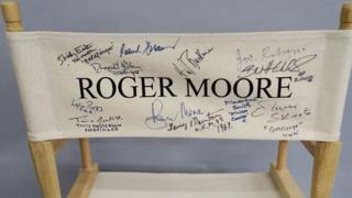 A Sir Roger Moore chair
