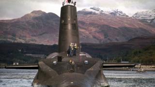 Vanguard nuclear submarine