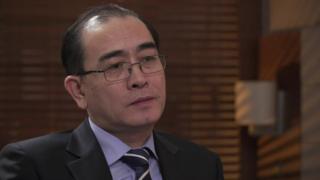 北朝鮮のテ・ヨンホ元駐英公使