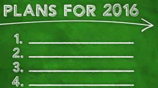 Plans for 2016