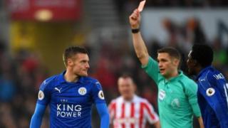 Alkalin wasa na ba wa Jamie Vardy jan kati a wasansu da Stoke