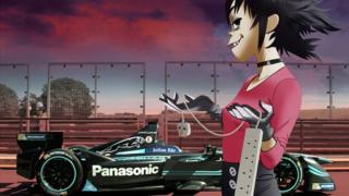 Gorillaz female guitarist, Noodle, is already Jaguar's Formula E Racing's ambassador.