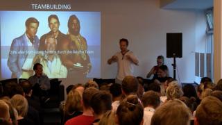 Max Riedel speaking