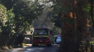 Fire truck in Henley