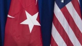 የቱርክና የአሜሪካ ባንዲራ