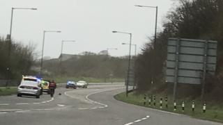 Scene of the crash