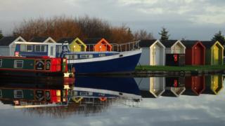 Marina at the Kelpies