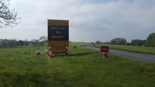 Variable message sign