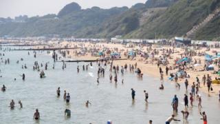 Bournemouth beach