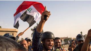احتفالات الجيش العراقي بتحرير الموصل
