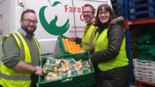 FareShare Cymru South Wales team members