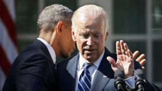 Mr Obama and Mr Biden