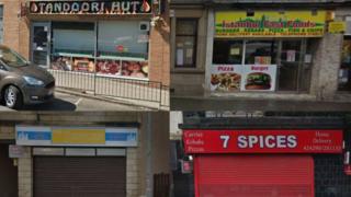 Four businesses
