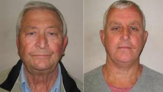 Terry Perkins (l) and Danny Jones (r)