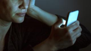 Smartphone user