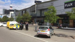 Police at Cardinal Park, Ipswich