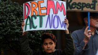 Protesta a favor de DACA