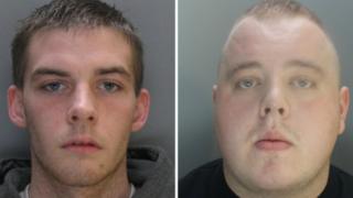Paul Parry (left) and Conor Greenwood